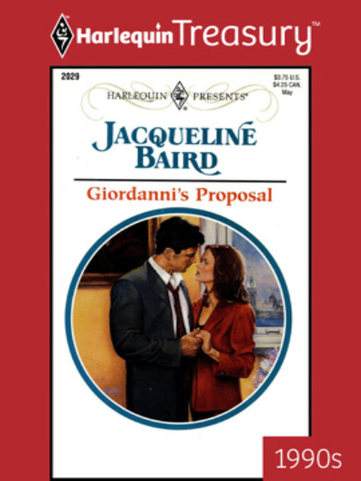 Title details for Giordanni's Proposal by Jacqueline Baird - Available
